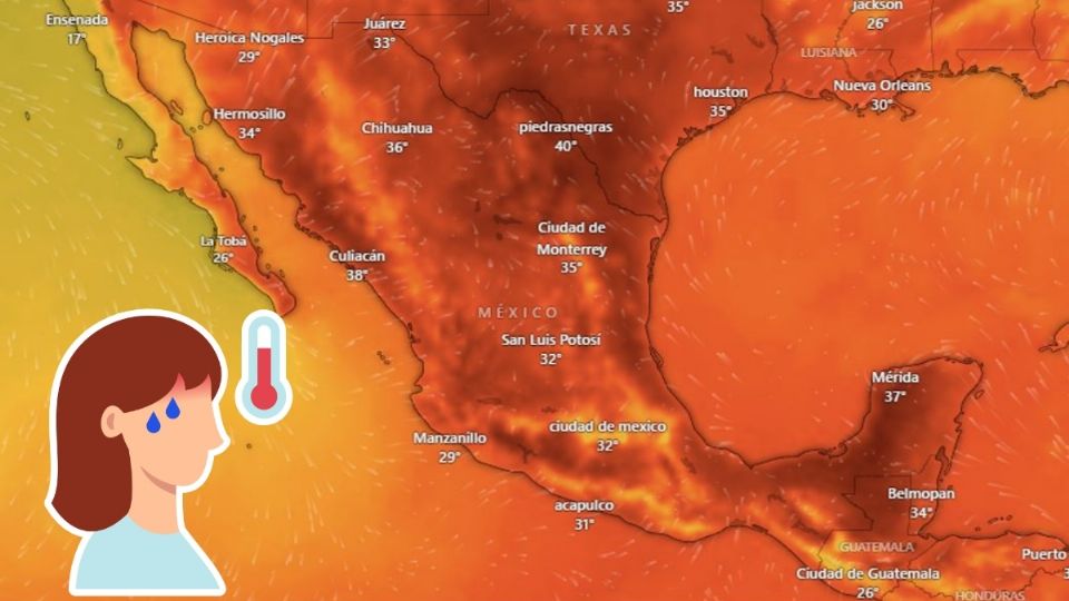 Dónde hace más calor en México