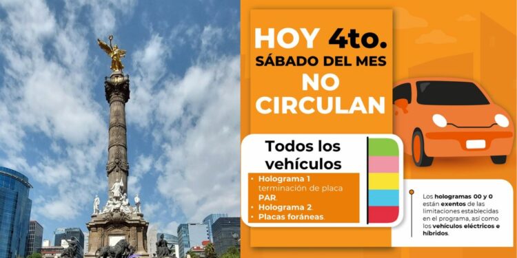 Hoy No Circula 24 de junio 2023 sábado