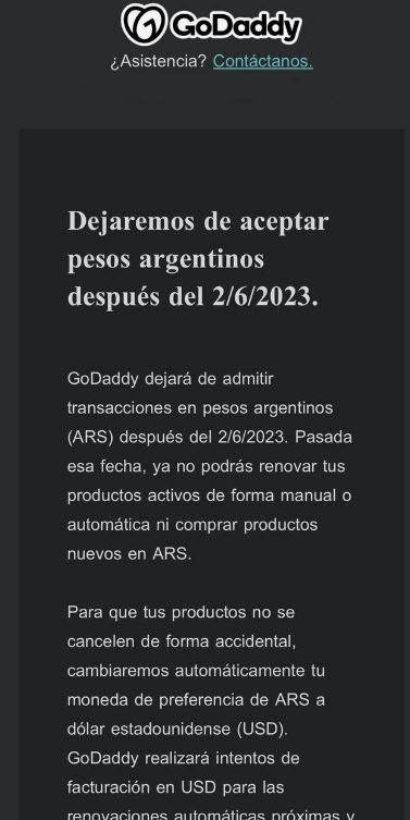 pesos argentinos no aceptan portada 6