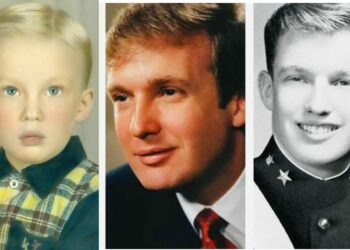 Donald Trump a lo largo de los años