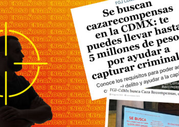 Engañoso que CDMX busque CAZARRECOMPENSAS para capturar criminales portada