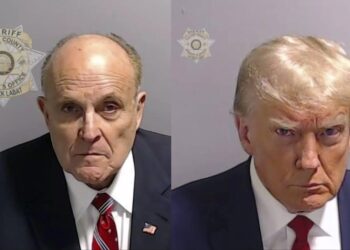 La detención de Donald Trump y Rudolf Giuliani