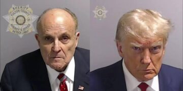 La detención de Donald Trump y Rudolf Giuliani