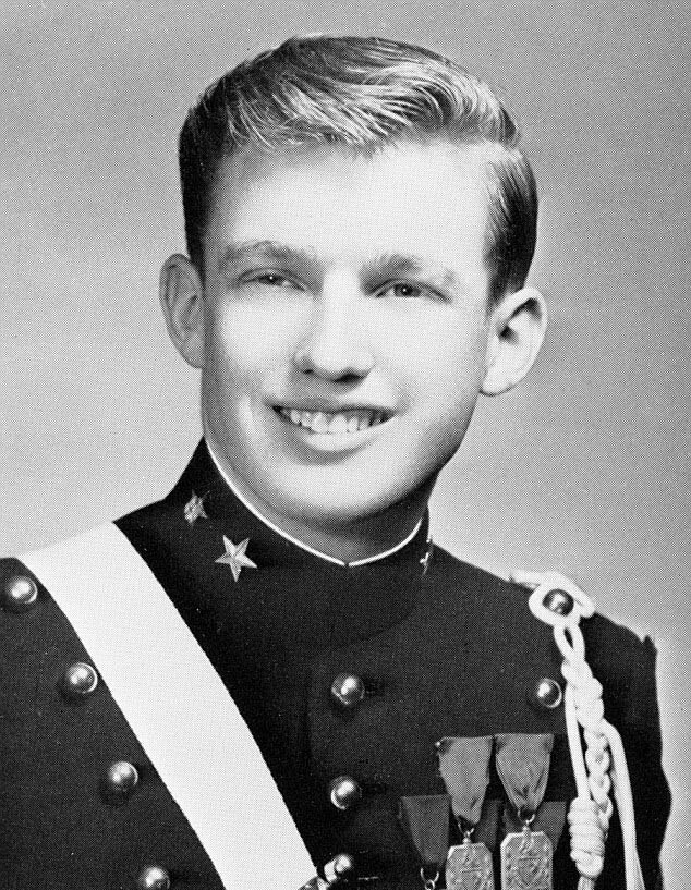 Donald Trump de joven