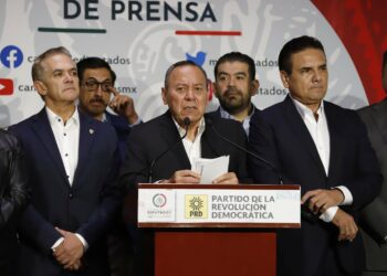 PRD queda fuera del proceso de selección del aspirante presidencial del Frente Amplio por México.
Imagen: Twitter @PRDMexico.