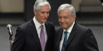 Alfredo del Mazo y AMLO