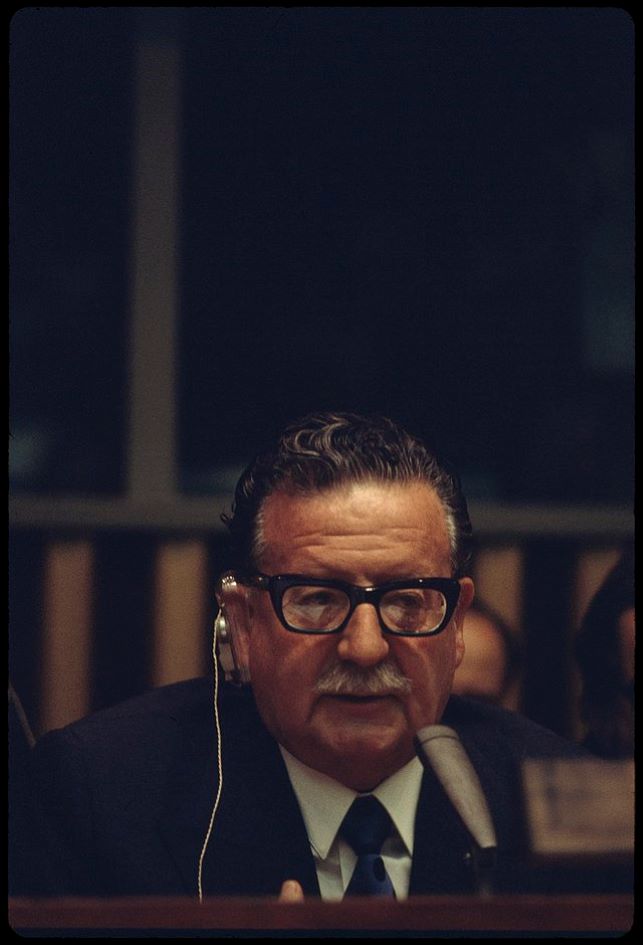 El 11 de septiembre de 1973, las fuerzas armadas de Chile dieron un golpe de estado para deponer a Salvador Allende, médico socialista que había sido elegido presidente en septiembre de 1970. Foto: Wikimedia.