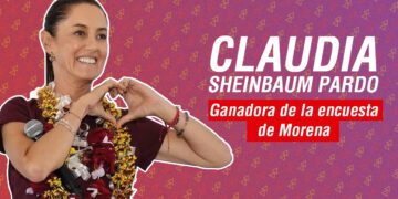 claudia sheinbaum gana la encuesta de morena portada