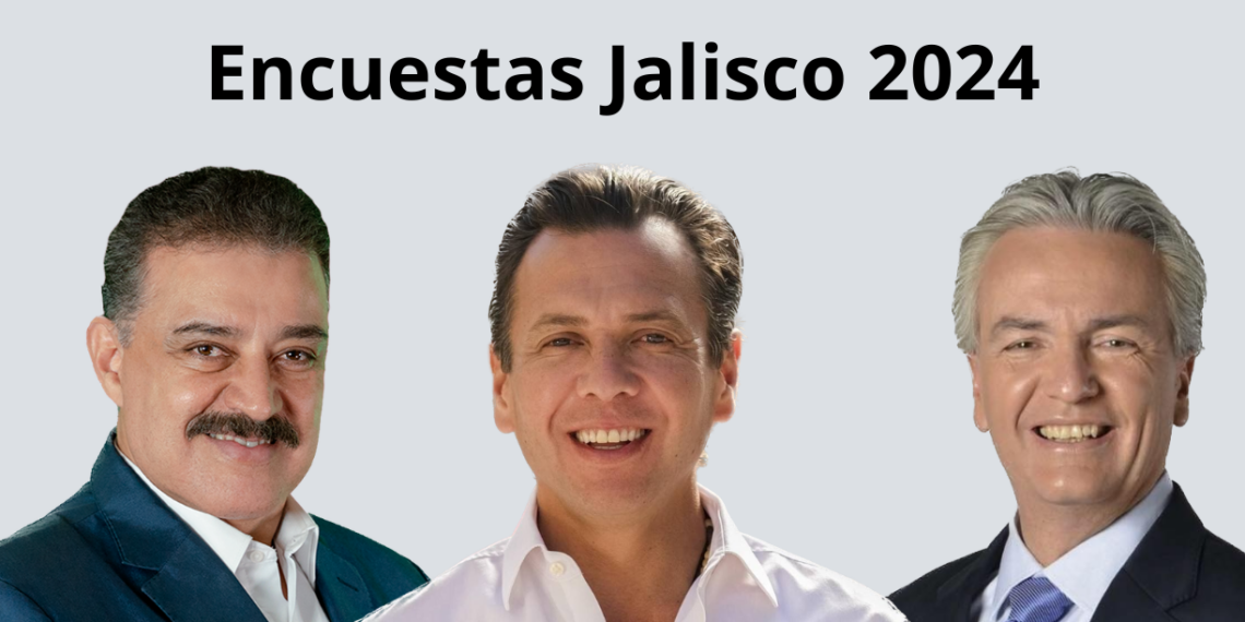 Encuestas Jalisco 2024. Así van los aspirantes a gobernador DATANOTICIAS