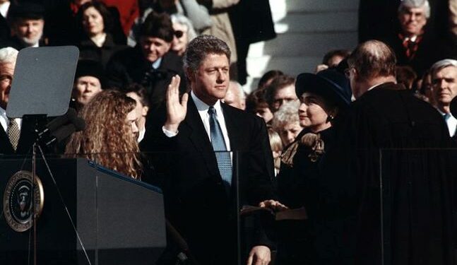 En 1998, el presidente estadounidense Bill Clinton estaba sin duda entre las personas más poderosas del mundo. Foto: Wikimedia.