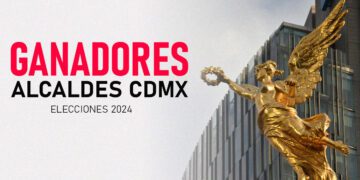 GANADORES ALCALDES CDMX 2024