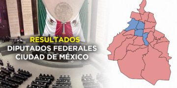 RESULTADOS DIPUTADOS FEDERALES CIUDAD DE MÉXICO 2024