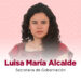 luisa maria alcalde biografia portada