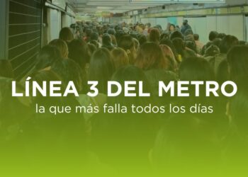 linea 3 del metro cdmx fallas