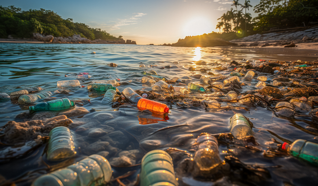 Lo que es aún más alarmante es que se estima que los plásticos reciclados representarán solo el 12% del uso total de plástico en 2060, mientras que las fugas de plástico al medio ambiente se duplicarán y llegarán a 44 millones de toneladas anuales, con consecuencias devastadoras para la salud humana y los ecosistemas naturales. Foto: Pixabay.