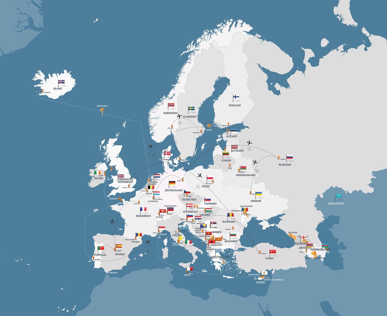 La única posibilidad de Europa en el peligroso mundo actual es demostrar su fuerza mediante la unidad. Cuanto más fuertes sean las fuerzas nacionalistas, más débil será Europa. Foto: Pixabay.